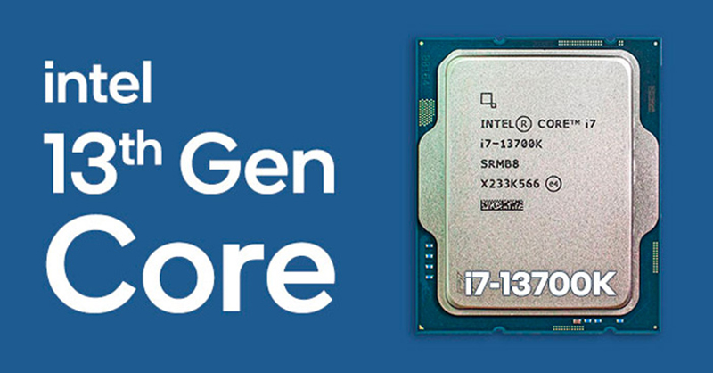 CPU Intel Core I7 13700K chính hãng 100%