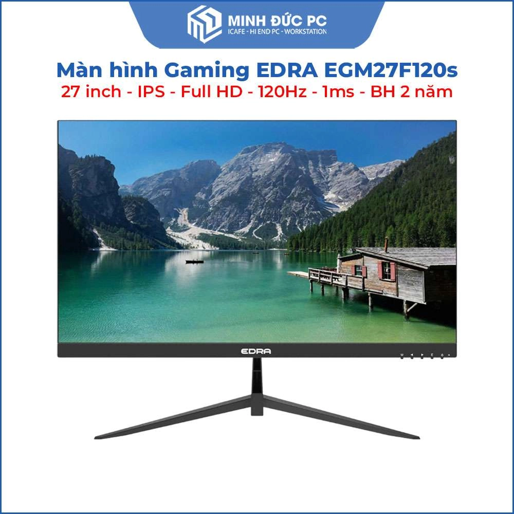 Hình ảnh Màn hình Gaming EDRA EGM27F120S 27 inch IPS Full HD 120Hz 1ms (MPRT, HDMI, VGA, Hỗ trợ ARM)