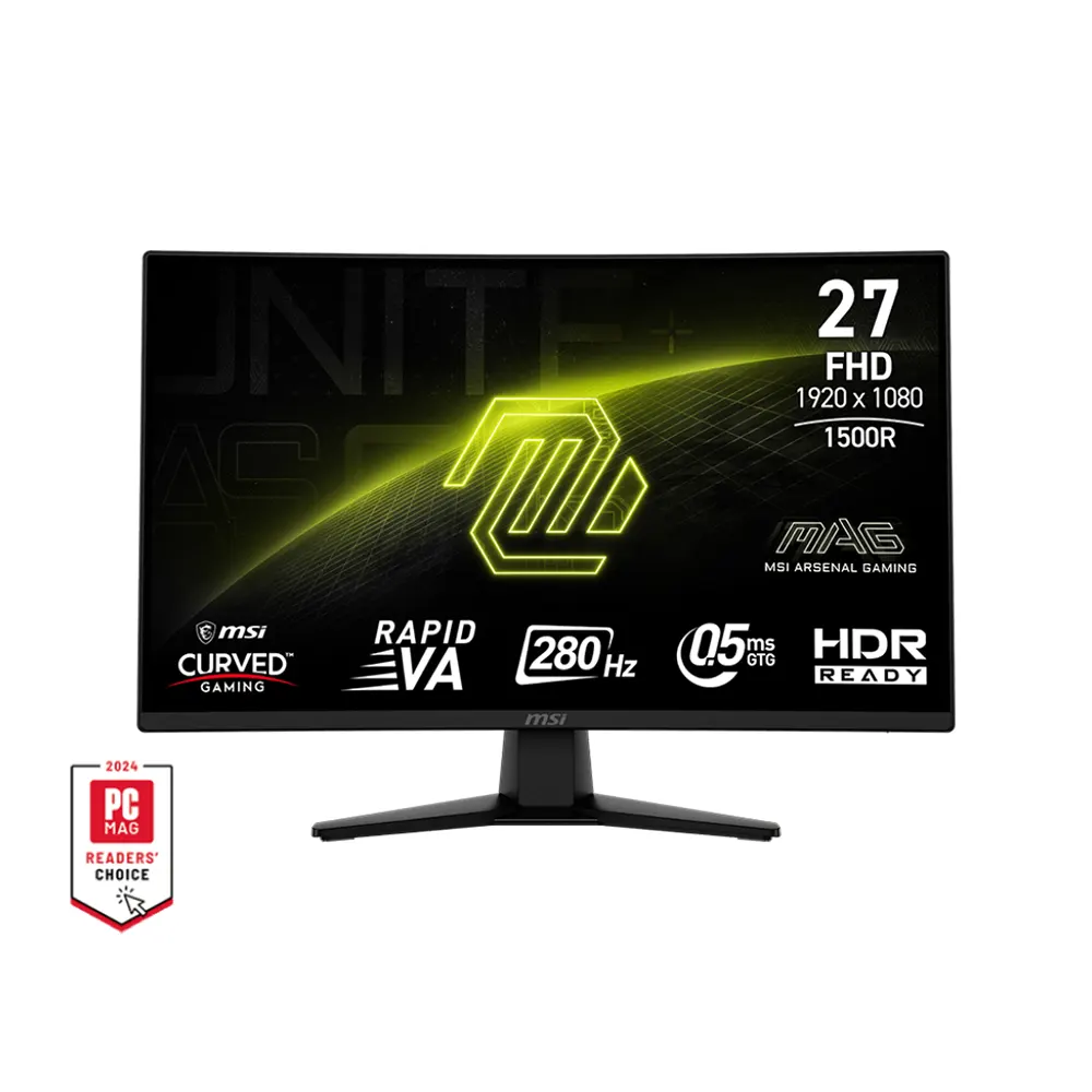 Hình ảnh Màn hình Gaming MSI MAG 274Cxf 27 inch Cong 1500R Rapid VA Full HD 280Hz 0.5ms (Adaptive-Sync, HDR Ready)