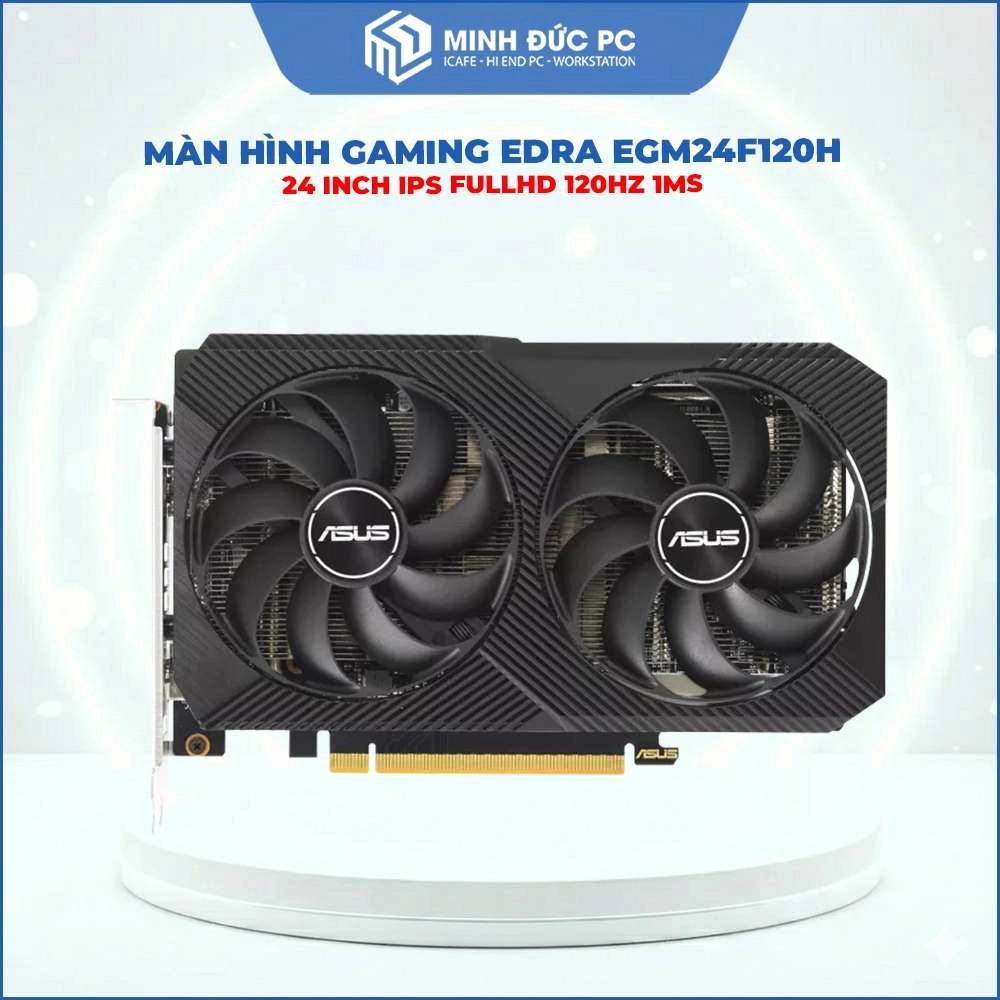 Hình ảnh VGA ASUS DUAL RX 6500 XT OC V2 4GB GDDR6 64-bit PCIe 4.0 (BHĐ 10-2027)