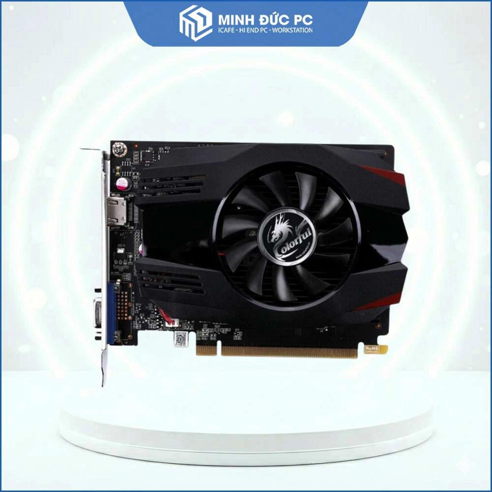 Hình ảnh VGA Colorful GeForce GT 1030 4GB GDDR4 (64-bit, Single Fan, Xung Core 1152MHz, PCIe 3.0)