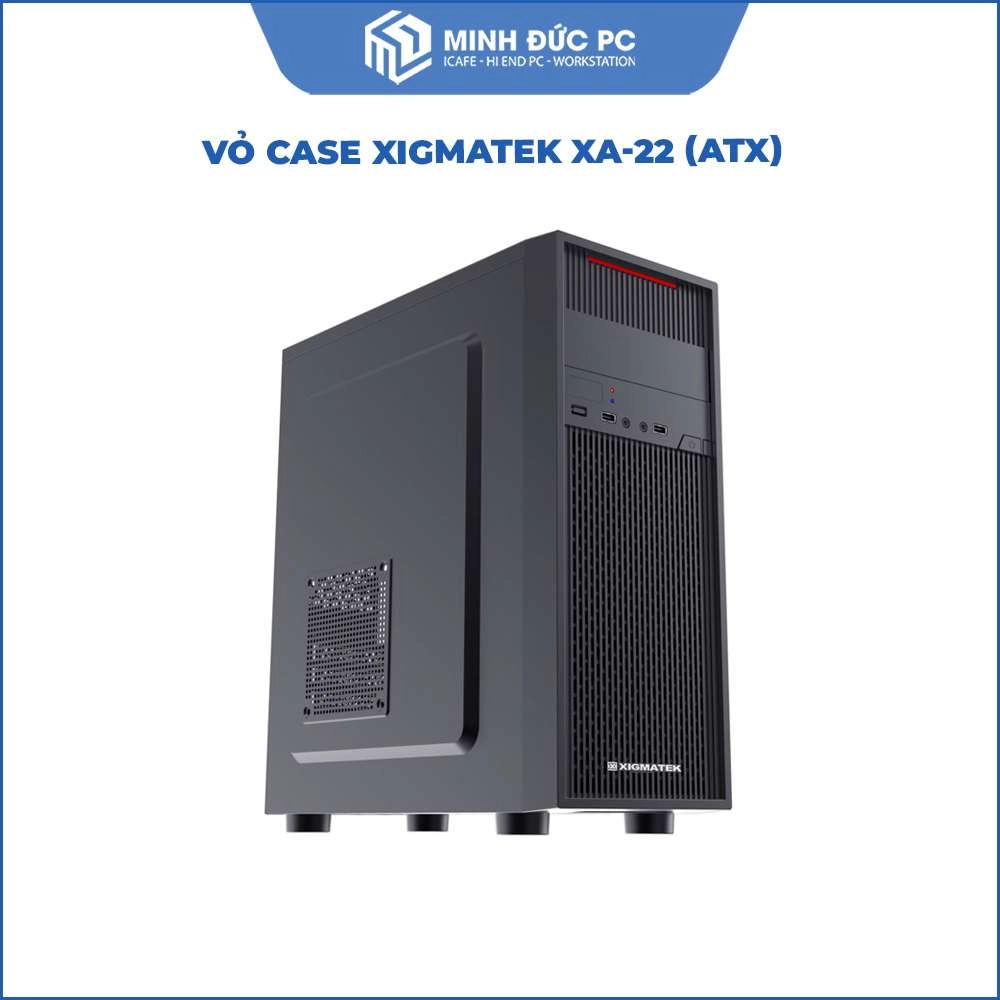 Hình ảnh Vỏ Case XIGMATEK XA-22 (EN47567) - ATX, Mid Tower, SECC Phủ Đen, Hỗ Trợ VGA 330mm