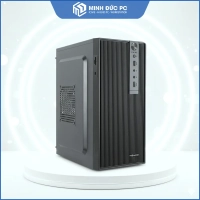 Vỏ Case KENOO T10 Màu Đen (Mini Tower, Micro-ATX/ITX, Thiết kế lưới kim loại, Nguồn ATX lắp trên)