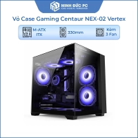 Vỏ Case Gaming Centaur NEX-02 Vertex (Micro ATX, Hỗ trợ GPU 330mm, Tản nhiệt Radiator 240mm)