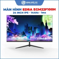Màn hình Gaming EDRA EGM24F144PV 24 inch IPS Full HD 144Hz 1ms (MPRT, HDMI, DP, Hỗ trợ ARM)