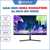 Màn hình Gaming EDRA EGM24F100s 23.8 inch IPS Flat Full HD 100Hz (OD, HDMI, VGA, Màu Đen)
