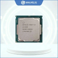 CPU Intel Core i3-8100 (Coffee Lake, 4 Nhân/4 Luồng, 3.60 GHz, UHD 630, Socket FCLGA1151) - Đã qua sử dụng