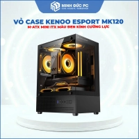 Vỏ máy tính KENOO ESPORT MK120 M-ATX Mini ITX Màu Đen Kính Cường Lực
