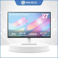 Màn hình LG UltraFine 27US500-W 27 inch IPS 4K UHD 60Hz 5ms (HDR10, Super Resolution+, Đồ họa)