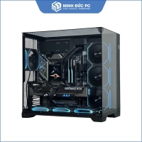 Vỏ Case Lian Li O11 Vision Compact Màu Đen (Mid Tower, Kính cường lực 3 mặt, Hỗ trợ ATX, Thiết kế vô cực)