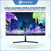 Màn hình Gaming EDRA EGM24F120S 24 inch IPS Full HD 120Hz 1ms (MPRT, HDMI, VGA, VESA)