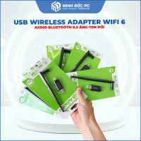 USB Wireless Adapter WiFi 6 AX900 Bluetooth 5.3 Ăng-ten rời