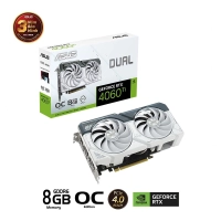 Card màn hình ASUS RTX 4060 Ti White OC 8GB GDDR6 DUAL