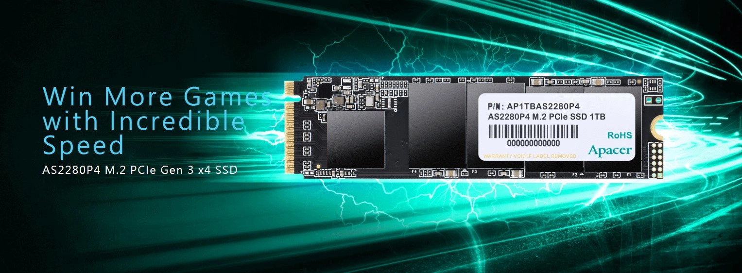 SSD Apacer 256GB NVMe PCIe M.2